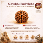 6 Mukhi Nepali Rudraksha