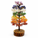 Natural Crystal Beads And Metal Wire 7 Chakra Crystal Tree - 2000 Chips
