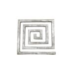 Lead Plain Helix | 4 Inch | Energy Booster Vastu Remedy | Vastu Helix Remedy for Zone Correction