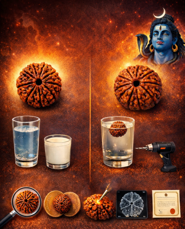 How to identify real rudraksha