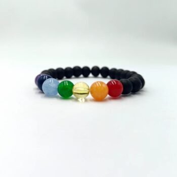 Seven Chakra Karungali Bracelet
