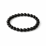 Black Obsidian Crystal Bracelet for Unisex