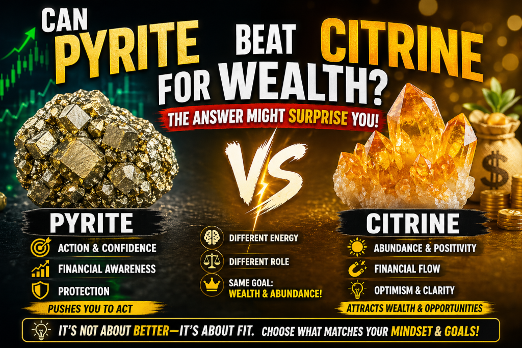 Can Pyrite Beat Citrine for Wealth The Answer Might Surprise You