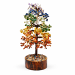 Natural Crystal Beads And Metal Wire 7 Chakra Crystal Tree – 1000 Chips For Home And Office