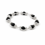 Karungali With Silver Capping