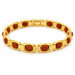 Golden Rudraksha Bracelet For Men