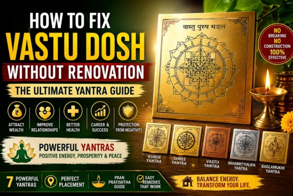 How to Fix Vastu Dosh Without Renovation Discover Powerful Yantra Remedies for Positive Energy and Prosperity
