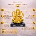 Golden Ganesh Statue