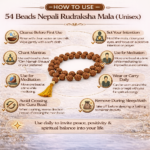 54 Beads Nepali Rudraksha Mala