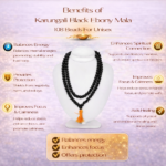 Karungali Black Ebony Mala 108 Beads