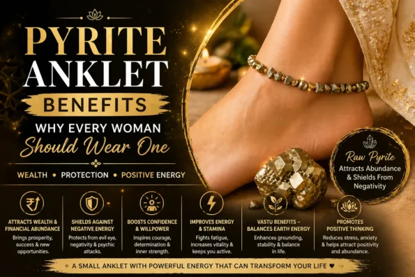 Pyrite Anklet Benefits Why Every Woman Should Wear One