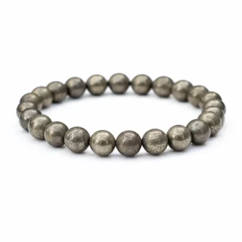 Pyrite Healing Crystal Bracelet 8Mm For Unisex