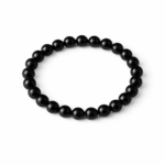 Black Tourmaline Crystal Bracelet for Unisex