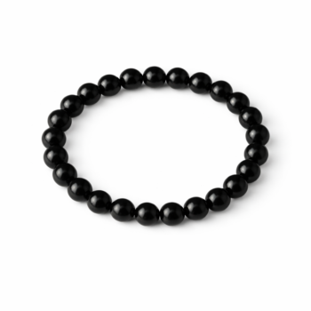 Black Tourmaline Crystal Bracelet for Unisex