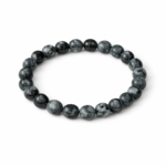Snowflake Obsidian Crystal Bracelet