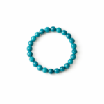 Blue Apatite Crystal Bracelet for Unisex