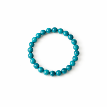 Blue Apatite Crystal Bracelet for Unisex