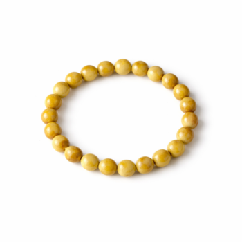 Yellow Cat’s Eye Crystal Bracelet for Unisex