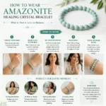 Amazonite Healing Crystal Bracelet