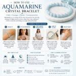 Aquamarine Crystal Bracelet