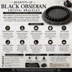 Black Obsidian Crystal Bracelet