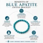 Blue Apatite Crystal Bracelet