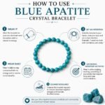Blue Apatite Crystal Bracelet