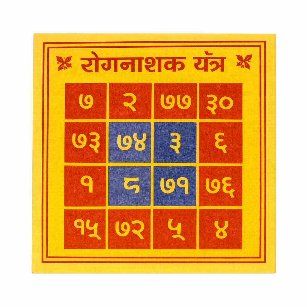 Powerful Roganashak Yantra – Sacred Remedy for Health & Well-Being