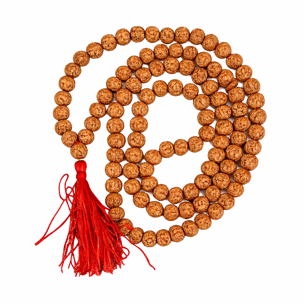 5 Mukhi Rudraksha Mala with 108 beads – Authentic Beads