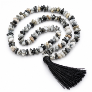 Dendrite Opal Chips Mala