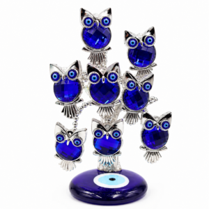 Eight Owl Evil Eye Tree