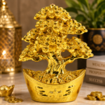 Feng-Shui Golden Coin Money Tree