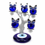 Five Owl Evil Eye Tree