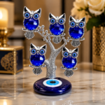 Five Owl Evil Eye Tree