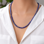Natural Lapis Lazuli Stone Mala