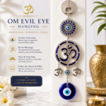 Om Evil Eye Hanging For Home And Office