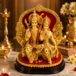 Golden Resin And Metal Sita Ram