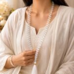 Natural Clear Quartz Sphatik Mala