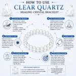 Clear Quartz Bracelet – Natural Crystal Healing Bracelet