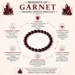Garnet Healing Crystal Bracelet