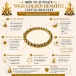 Golden Hematite Crystal Bracelet