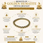 Golden Hematite Crystal Bracelet