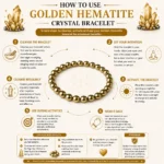 Golden Hematite Crystal Bracelet
