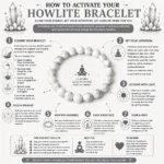 Howlite Healing Crystal Bracelet