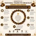 Natural Tiger Eye Bracelet – Confidence, Focus & Protection