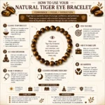 Natural Tiger Eye Bracelet – Confidence, Focus & Protection