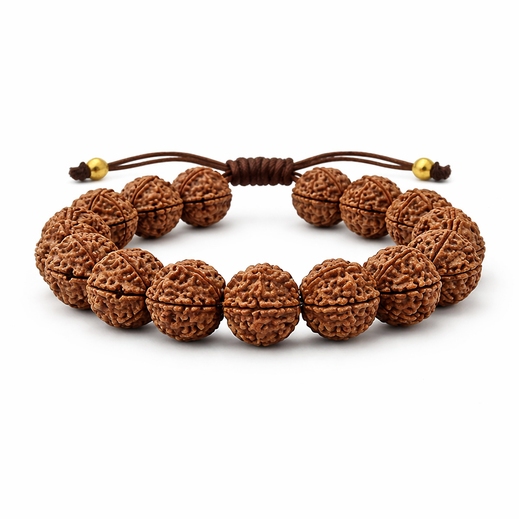 Nepali 6 Mukhi Rudraksha Bracelet For Unisex