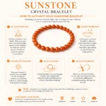Sunstone Crystal Bracelet