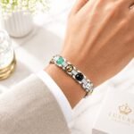Silver Plated Dhan Yog Bracelet Money Magnet