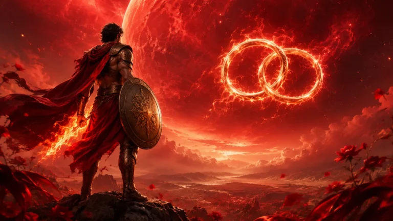 Warrior of the fiery heavens